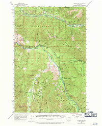 Greenwater 1956 topographic map thumbnail