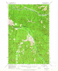 Greenwater 1956 topographic map thumbnail