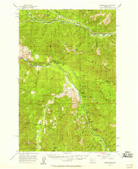 Greenwater 1956 topographic map thumbnail