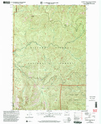 Gumboot Mountain 1998 topographic map thumbnail