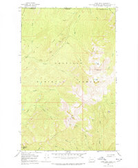 Gypsy Peak 1967 topographic map thumbnail