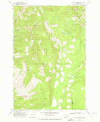 Hamilton Buttes 1970 topographic map thumbnail