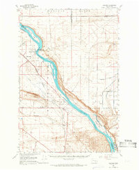 Hanford 1965 topographic map preview