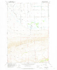 Harrah SE 1958 topographic map preview