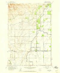 Harrah 1958 topographic map thumbnail