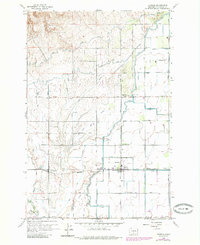 Harrah 1958 topographic map preview