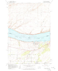 Hat Rock 1962 topographic map thumbnail