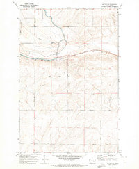 Hatton NW 1970 topographic map thumbnail