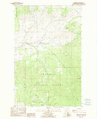 Havillah 1988 topographic map thumbnail
