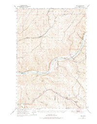 Hay 1950 topographic map preview