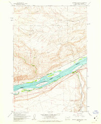 Heppner Junction topographic map thumbnail