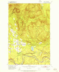 Hobart 1953 topographic map thumbnail