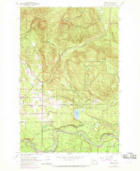 Hobart 1953 topographic map thumbnail