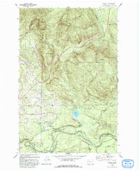 Hobart 1993 topographic map thumbnail