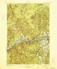 Hood River 1929 topographic map thumbnail