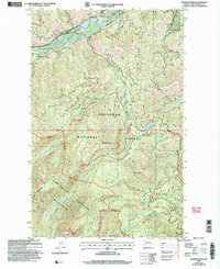 Hoodoo Peak 2002 topographic map thumbnail