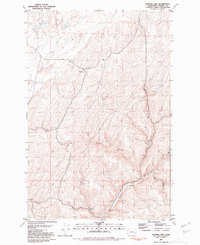 Hooper Lake 1981 topographic map thumbnail