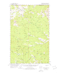 Horseshoe Basin 1956 topographic map thumbnail