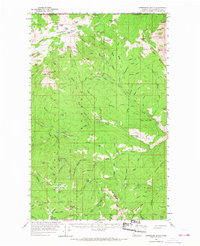 Horseshoe Basin 1956 topographic map thumbnail