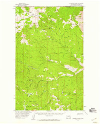 Horseshoe Basin 1956 topographic map thumbnail