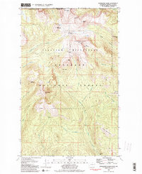 Horseshoe Basin 1981 topographic map thumbnail