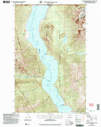Hozomeen Mountain 2002 topographic map thumbnail