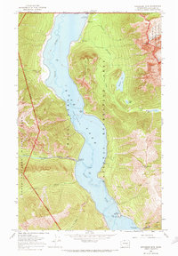 Hozomeen Mtn topographic map thumbnail