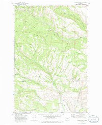 Hudson Creek 1971 topographic map thumbnail