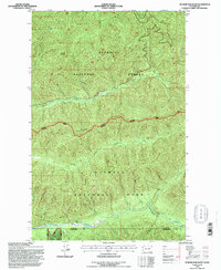 Hunger Mountain 1995 topographic map thumbnail