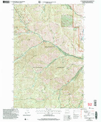 Hunger Mountain 2002 topographic map thumbnail