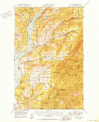 Hunters 1950 topographic map thumbnail
