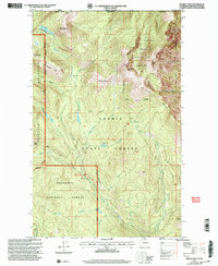 Hurley Peak 2001 topographic map thumbnail