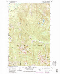 Illabot Peaks 1966 topographic map thumbnail