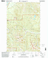 Illabot Peaks 1999 topographic map thumbnail