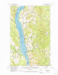 Inchelium 1950 topographic map thumbnail