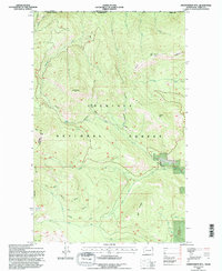 Independent Mtn 1992 topographic map thumbnail