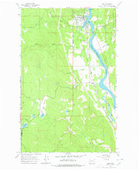Ione 1967 topographic map preview