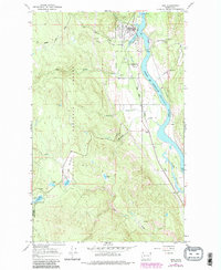 Ione 1967 topographic map thumbnail
