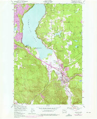 Issaquah 1950 topographic map thumbnail