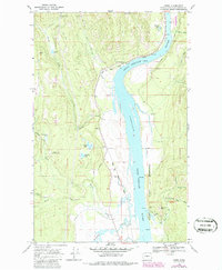 Jared 1968 topographic map preview