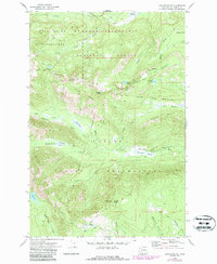 Jennies Butte 1970 topographic map thumbnail