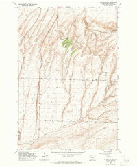 Johnson Butte 1964 topographic map thumbnail