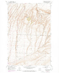 Johnson Butte 1964 topographic map thumbnail
