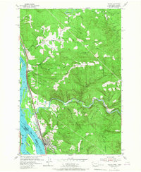 Kalama 1953 topographic map thumbnail