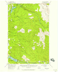 Kapowsin 1956 topographic map thumbnail