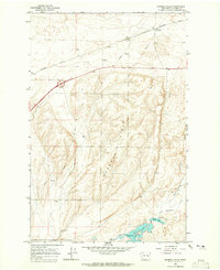 Karakul Hills 1964 topographic map thumbnail
