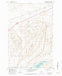 Karakul Hills 1964 topographic map thumbnail