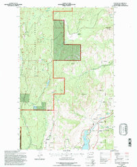 Karamin 1992 topographic map thumbnail