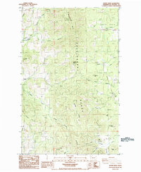 Kentry Ridge 1985 topographic map thumbnail
