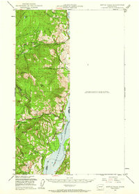 Kettle Falls 1948 topographic map thumbnail